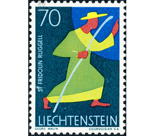 Church cartridge  - Liechtenstein 1967 - 70 Rappen