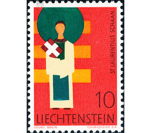 Church cartridge  - Liechtenstein 1968 - 10 Rappen