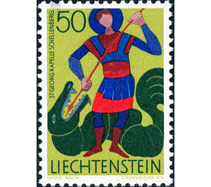 Church cartridge  - Liechtenstein 1968 - 50 Rappen