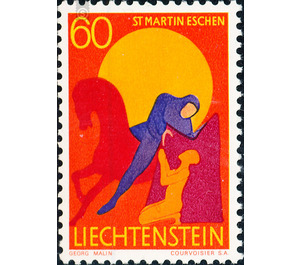 Church cartridge  - Liechtenstein 1968 - 60 Rappen