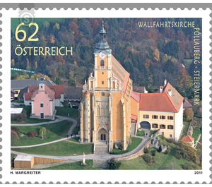 churches  - Austria / II. Republic of Austria 2011 - 62 Euro Cent
