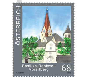 churches  - Austria / II. Republic of Austria 2015 - 68 Euro Cent