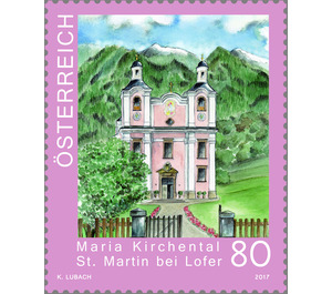 churches  - Austria / II. Republic of Austria 2017 - 80 Euro Cent