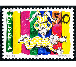 circus  - Switzerland 1992 - 50 Rappen