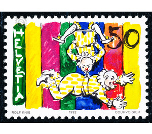 circus  - Switzerland 1992 - 50 Rappen