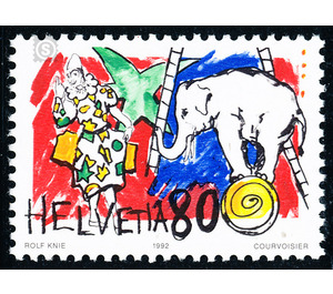 circus  - Switzerland 1992 - 80 Rappen