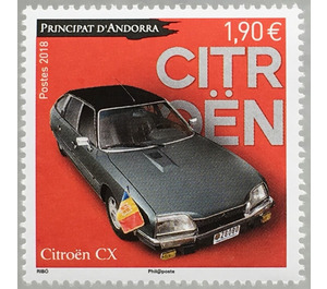 Citroen CX - Andorra, French Administration 2018 - 1.90