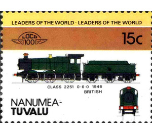 Class 2251 0-6-0 1946 British - Polynesia / Tuvalu, Nanumea 1984