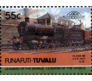 Class 8K 2-8-0 1911 UK - Polynesia / Tuvalu, Funafuti 1984