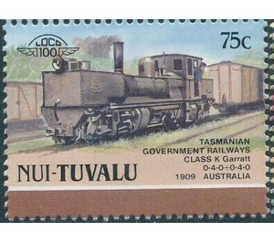 Class K Garratt 0-4-0+0-4-0 1909 - Polynesia / Tuvalu, Nui 1988