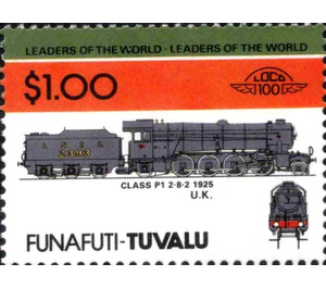 Class P1 2-8-2 1925 UK - Polynesia / Tuvalu, Funafuti 1984