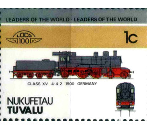 Class XV 4-4-2 1900 Germany - Polynesia / Tuvalu, Nukufetau 1985