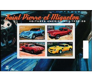 Classic American Cars - North America / Saint Pierre and Miquelon 2020