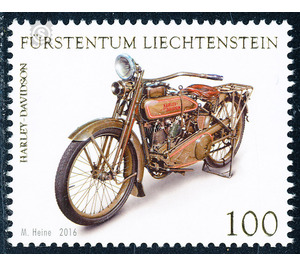 Classic motorcycles  - Liechtenstein 2016 - 100 Rappen