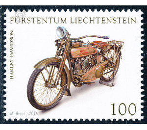 Classic motorcycles  - Liechtenstein 2016 - 100 Rappen
