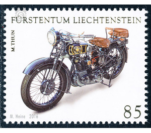 Classic motorcycles  - Liechtenstein 2016 - 85 Rappen