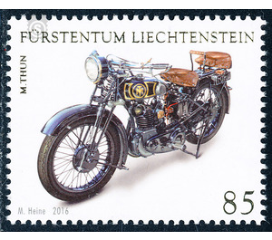 Classic motorcycles  - Liechtenstein 2016 - 85 Rappen