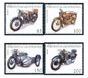 Classic motorcycles  - Liechtenstein 2016 Set