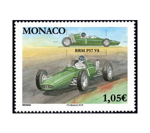 Classic Racing Cars : BRM P57 V8 - Monaco 2019 - 1.05