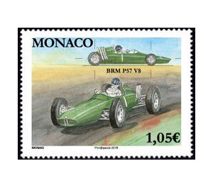 Classic Racing Cars : BRM P57 V8 - Monaco 2019 - 1.05