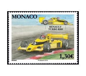 Classic Racing Cars : Renault Turbo RS01 - Monaco 2019 - 1.30