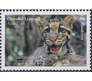 Clouded Leopard (Neofelis nebulosa) - Polynesia / Niuafo'ou 2021