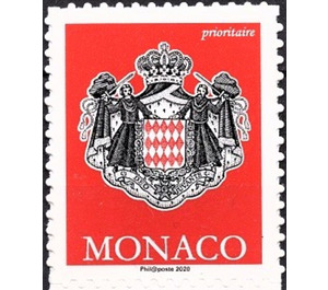 Coat of Arms (2020 Imprint Date) - Monaco 2020