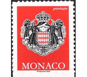 Coat of Arms (2020 Imprint Date) - Monaco 2020