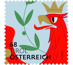 coat of arms  - Austria / II. Republic of Austria 2017 - 68 Euro Cent