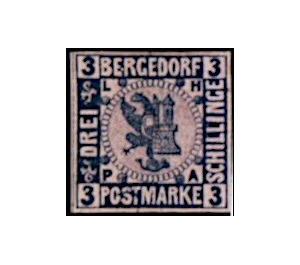 Coat of Arms - Germany / Old German States / Bergedorf 1861 - 3