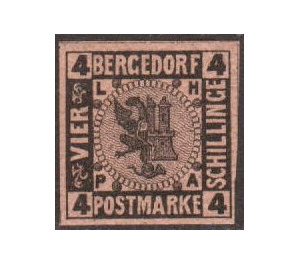 Coat of Arms - Germany / Old German States / Bergedorf 1861 - 4