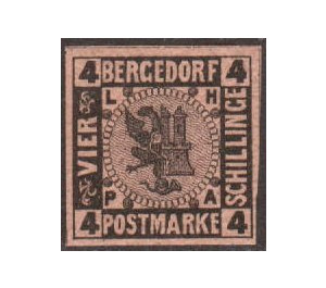 Coat of Arms - Germany / Old German States / Bergedorf 1861 - 4