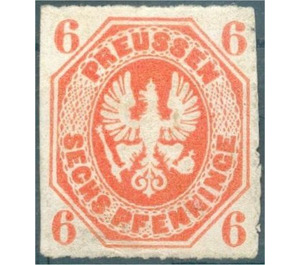 Coat of arms in oval - Germany / Prussia 1861 - 6