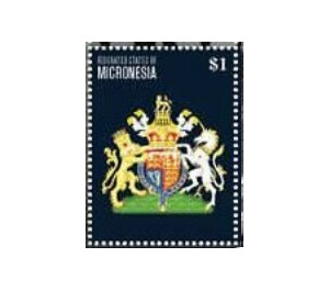 Coat of arms of Duke of Cambridge - Micronesia / Micronesia, Federated States 2015 - 1