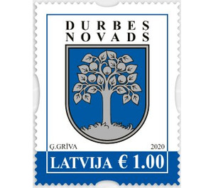 Coat of Arms of Durbe - Latvia 2020 - 1