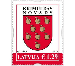 Coat of Arms of Krimulda - Latvia 2020 - 1.29