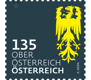 Coat of arms of Upper Austria  - Austria / II. Republic of Austria 2018 - 135 Euro Cent