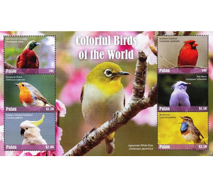 Colorfull birds of the world - Micronesia / Palau 2018