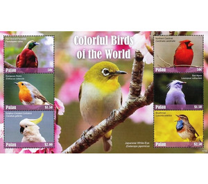 Colorfull birds of the world - Micronesia / Palau 2018