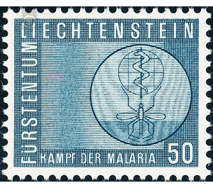 Combat malaria  - Liechtenstein 1962 - 50 Rappen