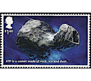 Comet 67P - United Kingdom 2020 - 1.60