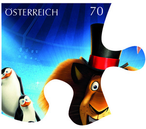 Comic brand Puzzle  - Austria / II. Republic of Austria 2012 - 70 Euro Cent