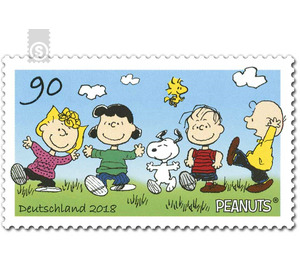 Comics - The Peanuts - self-adhesive  - Germany / Federal Republic of Germany 2018 - 90 Euro Cent