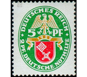 Commemorative stamp series  - Germany / Deutsches Reich 1929 - 5 Reichspfennig