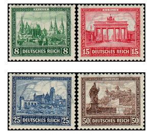 Commemorative stamp series  - Germany / Deutsches Reich 1930 Set