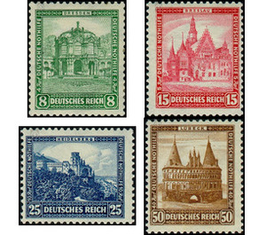 Commemorative stamp series - Germany / Deutsches Reich 1931 Set