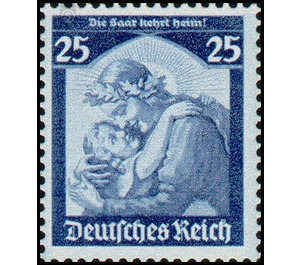 Commemorative stamp series  - Germany / Deutsches Reich 1935 - 25 Reichspfennig