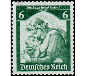 Commemorative stamp series  - Germany / Deutsches Reich 1935 - 6 Reichspfennig