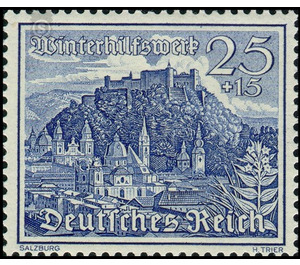 Commemorative stamp series  - Germany / Deutsches Reich 1939 - 25 Reichspfennig