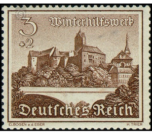 Commemorative stamp series  - Germany / Deutsches Reich 1939 - 3 Reichspfennig